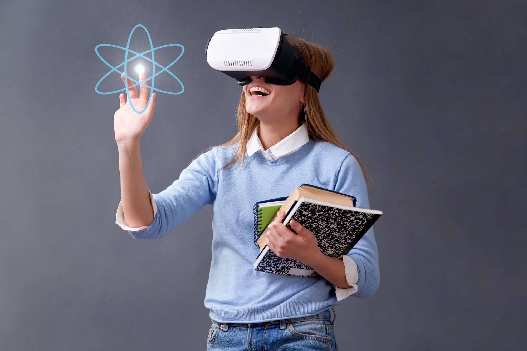 virtual reality headset for learning