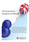 UK economic impacts of Brexit