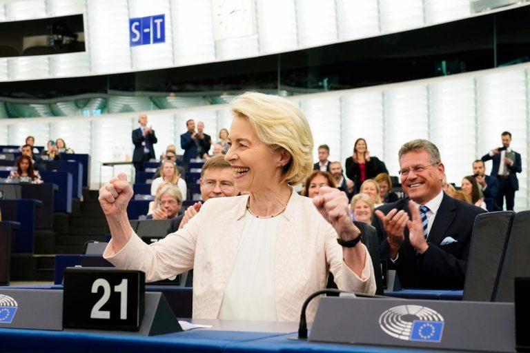 Ursula von der Leyen re-elected as European Commission president