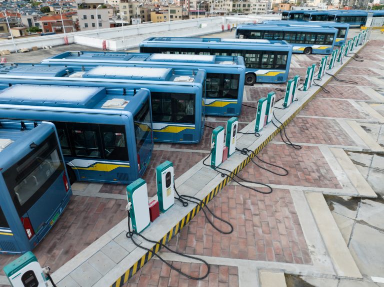 Electric Bus Supercharging Station