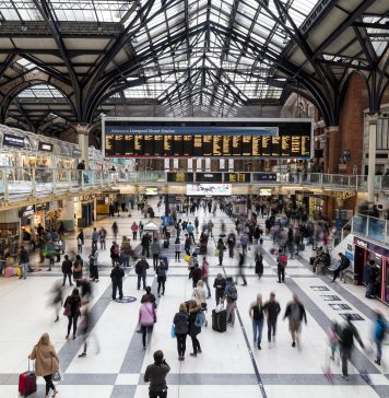 Liverpool Street Station in London, United Kingdom