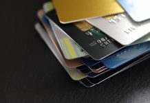 Stacked credit cards