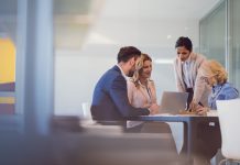 Business People Discussing in The Office