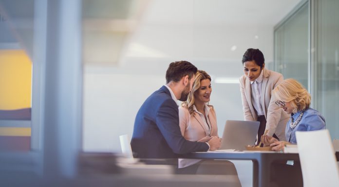 Business People Discussing in The Office