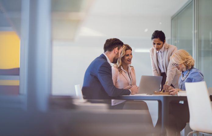 Business People Discussing in The Office