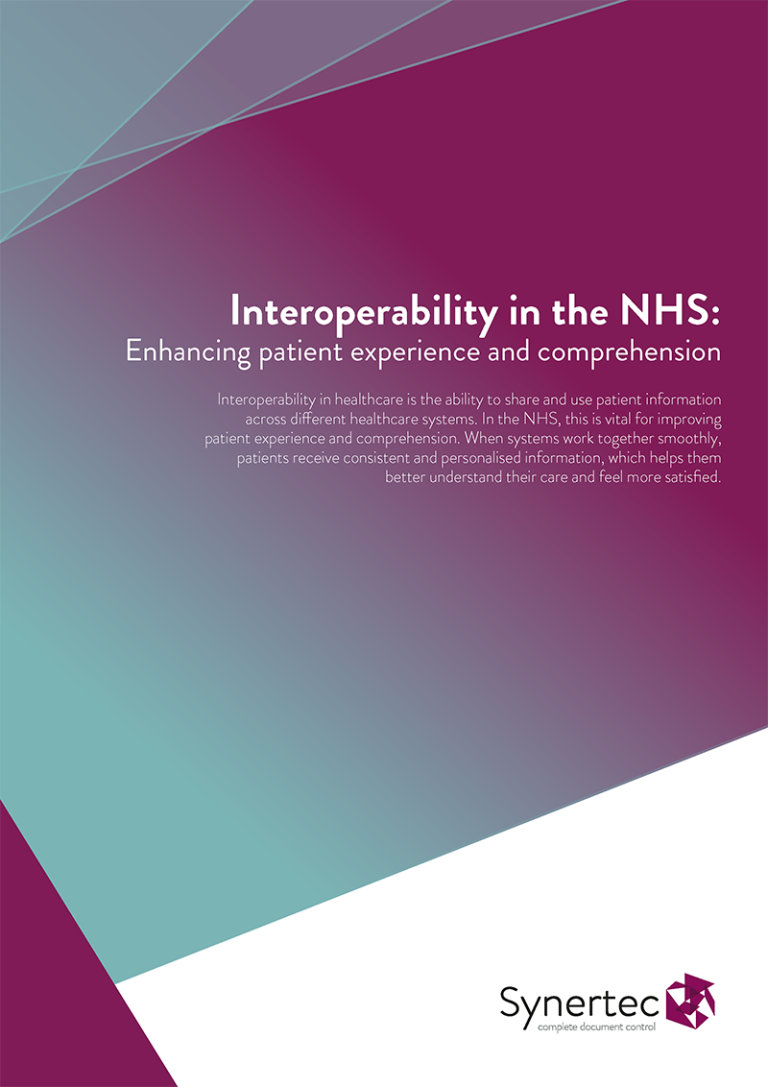 Interoperability in the NHS