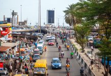 African city traffic - Lagos, Nigeria