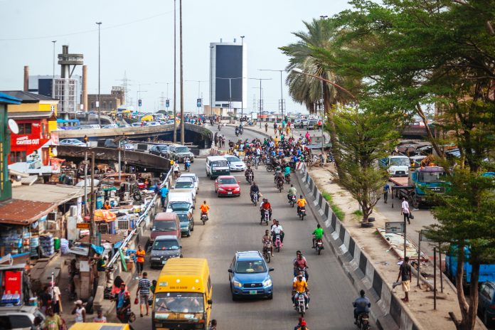 African city traffic - Lagos, Nigeria