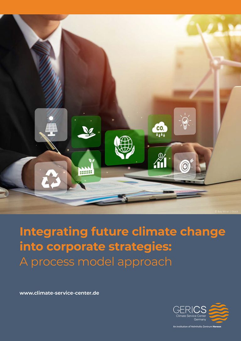 Integrating future climate change into corporate strategies