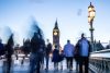 Westminster Bridge - The Big Ben and House of Parliament in London - UK