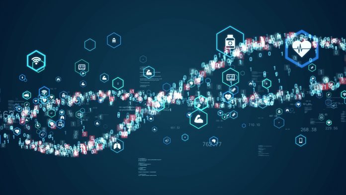 Genetic engineering concept. DNA. Gene therapy. Medical technology.